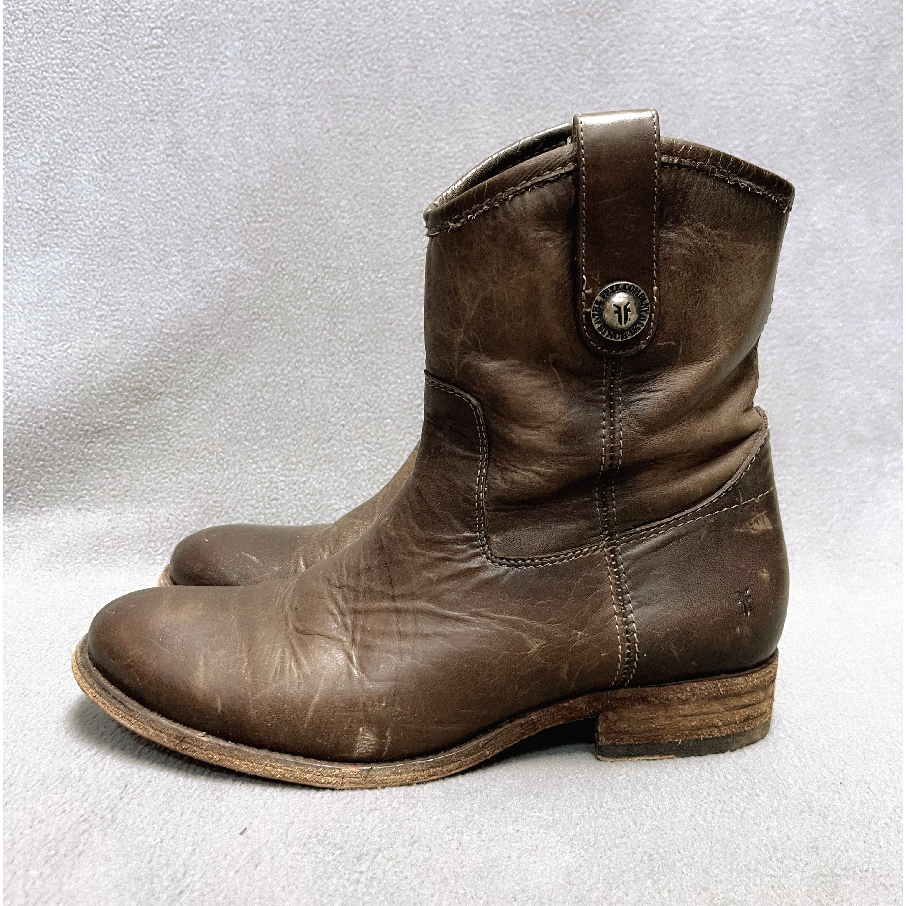 Frye Melissa short boots, size 6.5