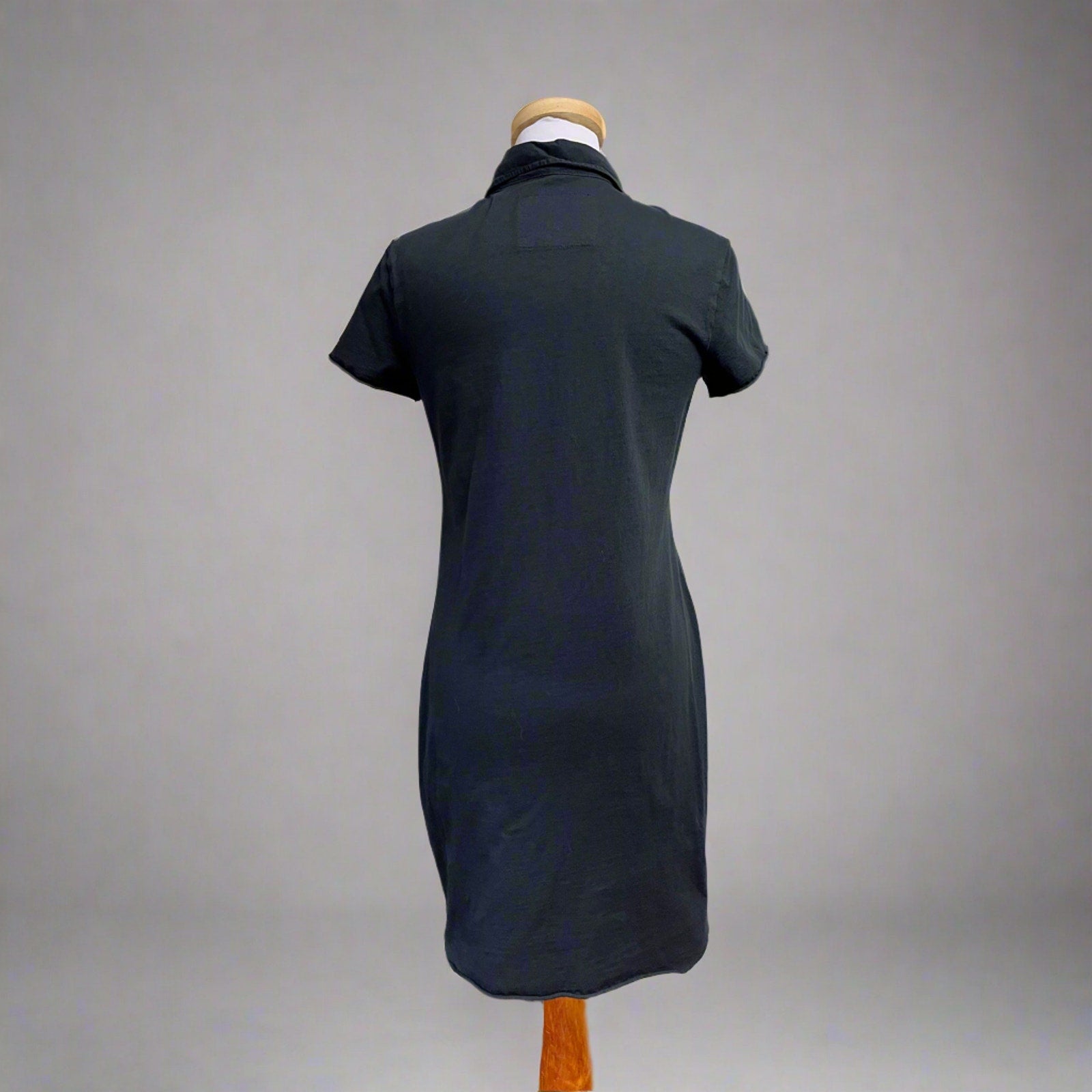 Frank & Eileen black Polo dress, size XS