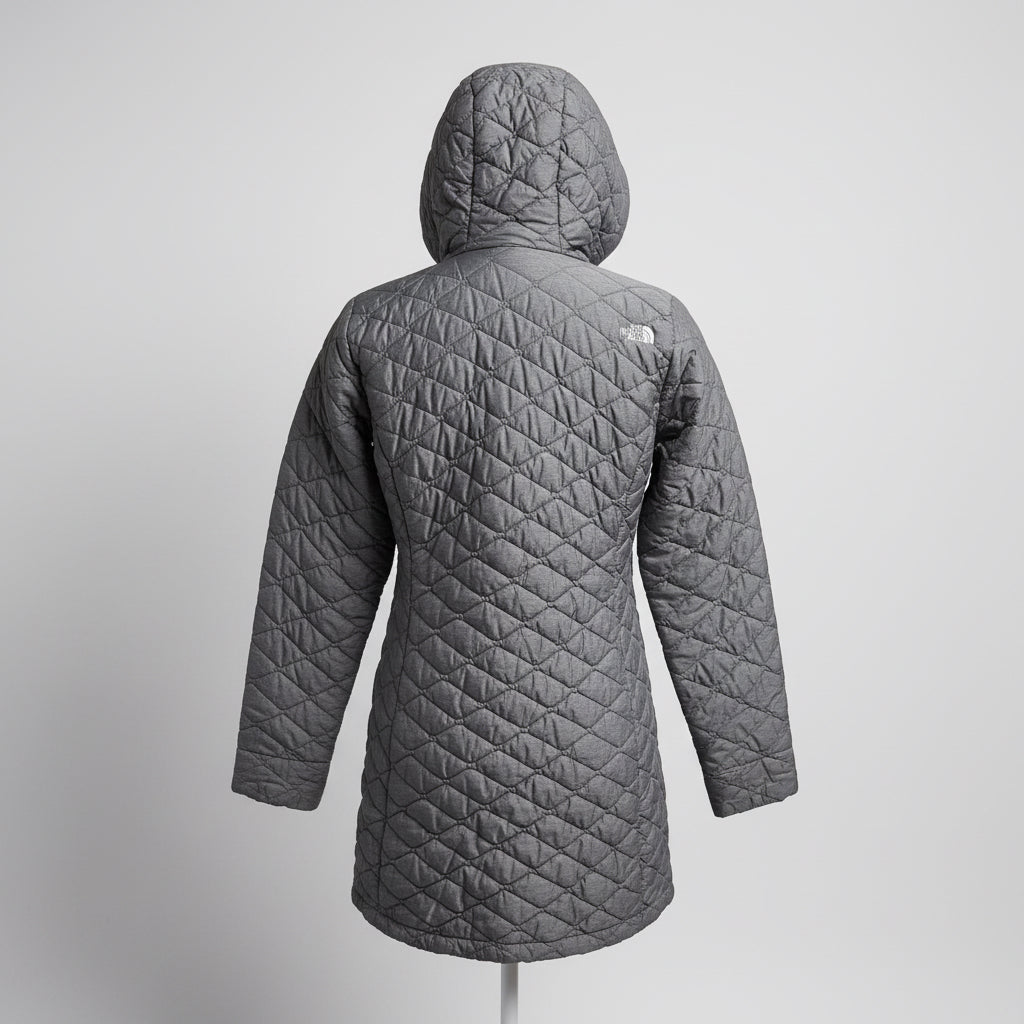 The North Face gray ThermoBall Parka, size S