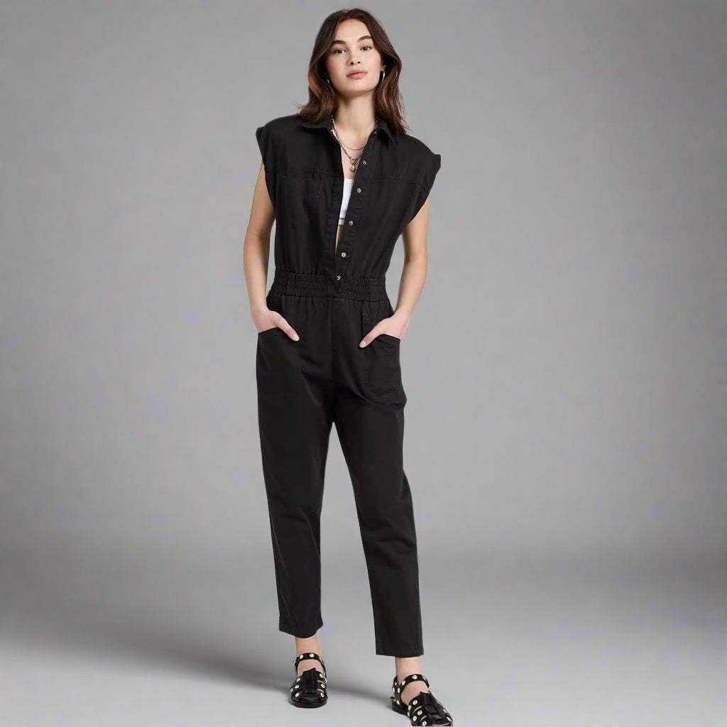 Pistola black Rosie jumpsuit, size XS, NEW WITH TAGS!