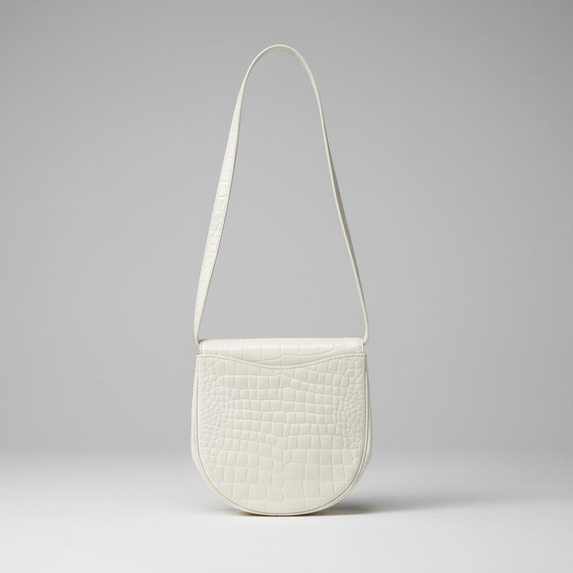 Vintage Yves St. Laurent bone crossbody bag