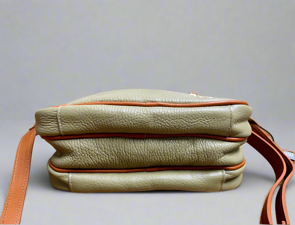 Valentina olive crossbody bag, BRAND NEW WITH TAGS!