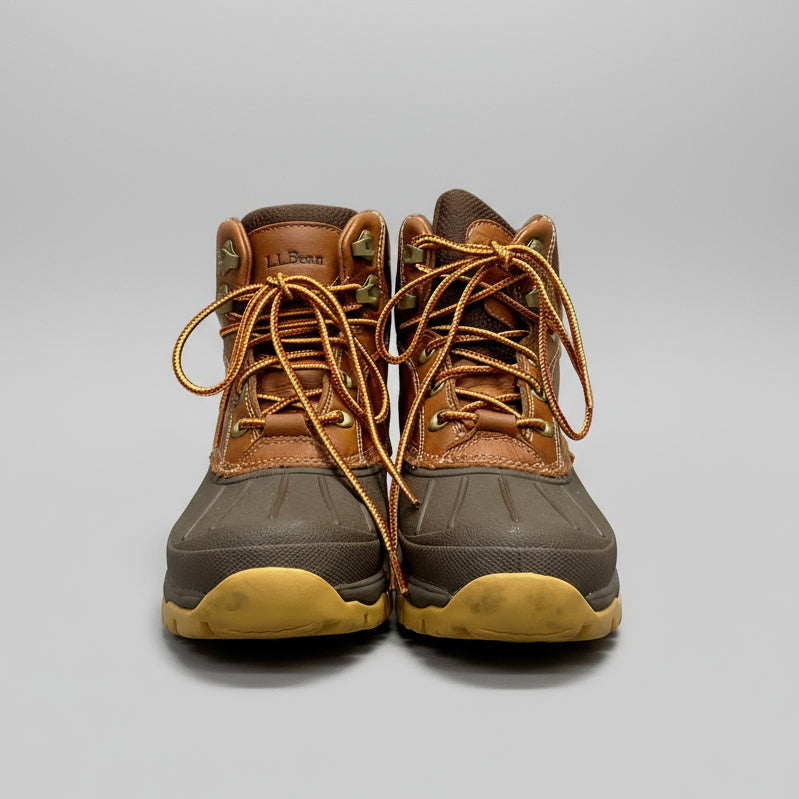 LL Bean brown Storm Chaser boots, size 8