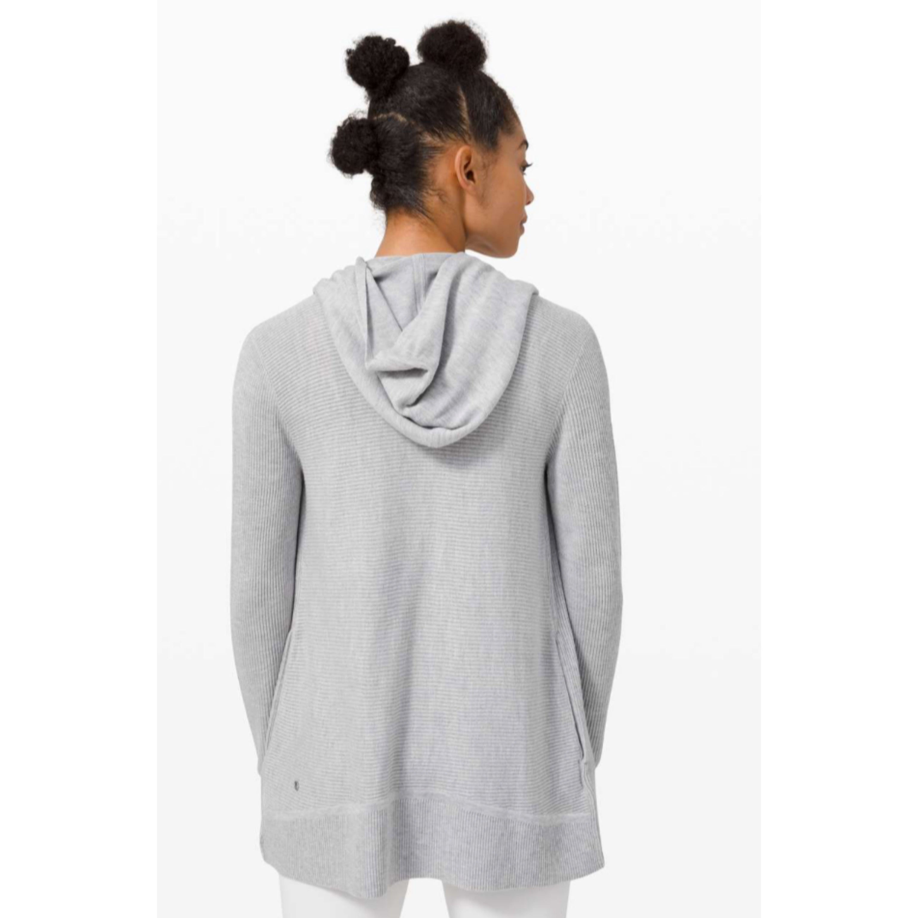 Lululemon gray sundown cardigan, Size 4