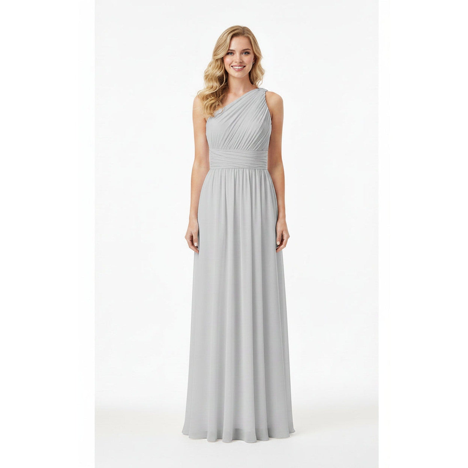Donna Morgan dove gray dress, sizes 6 & 12, NEW WITH TAGS!