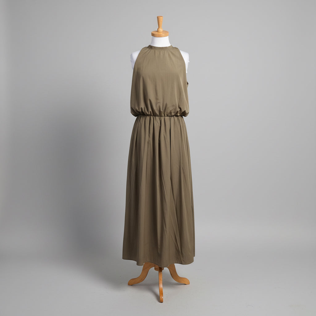 Zara two-piece olive dress, size M/L