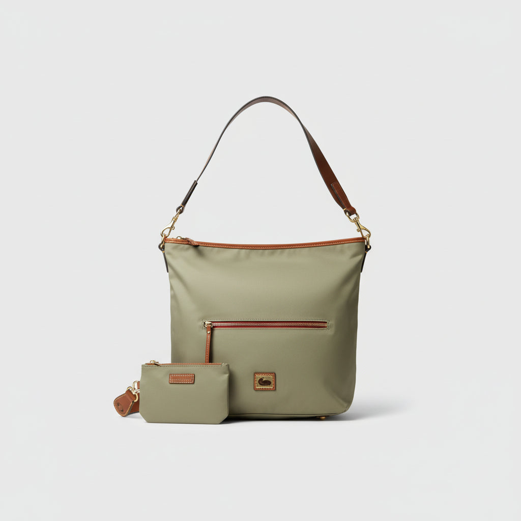 Dooney & Bourke khaki Wayfarer Hobo bag, NEW WITH TAGS!