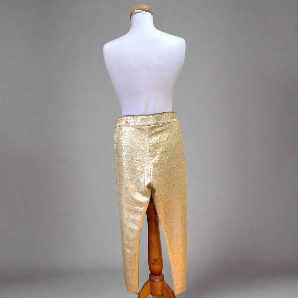 Avenue Montagne Benita gold sequin pants, NEW WITH TAGS!