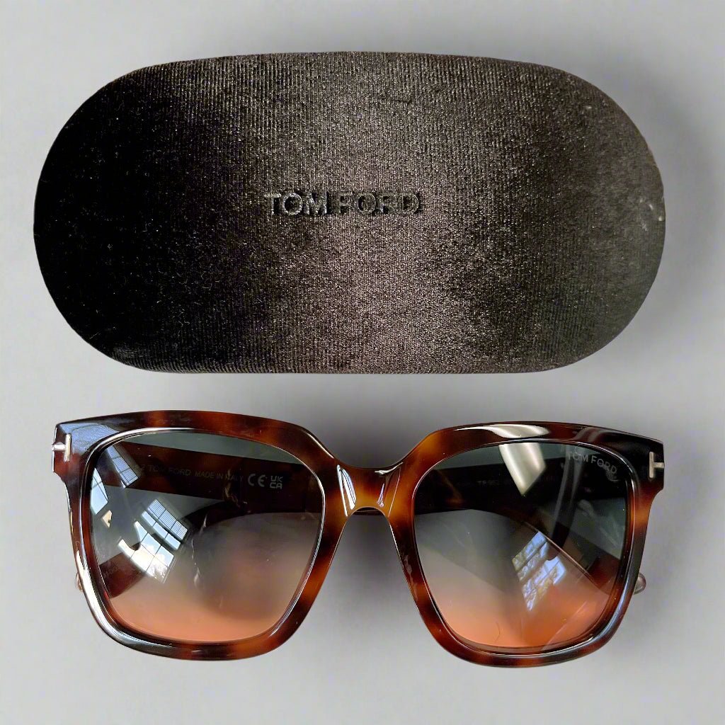Tom Ford tortoise Selby sunglasses
