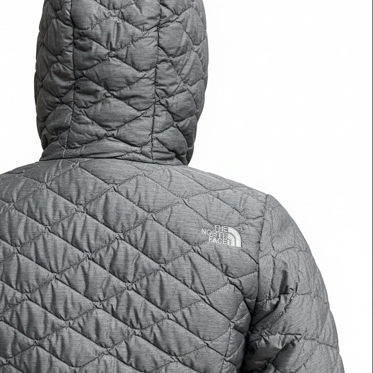 The North Face gray ThermoBall Parka, size S