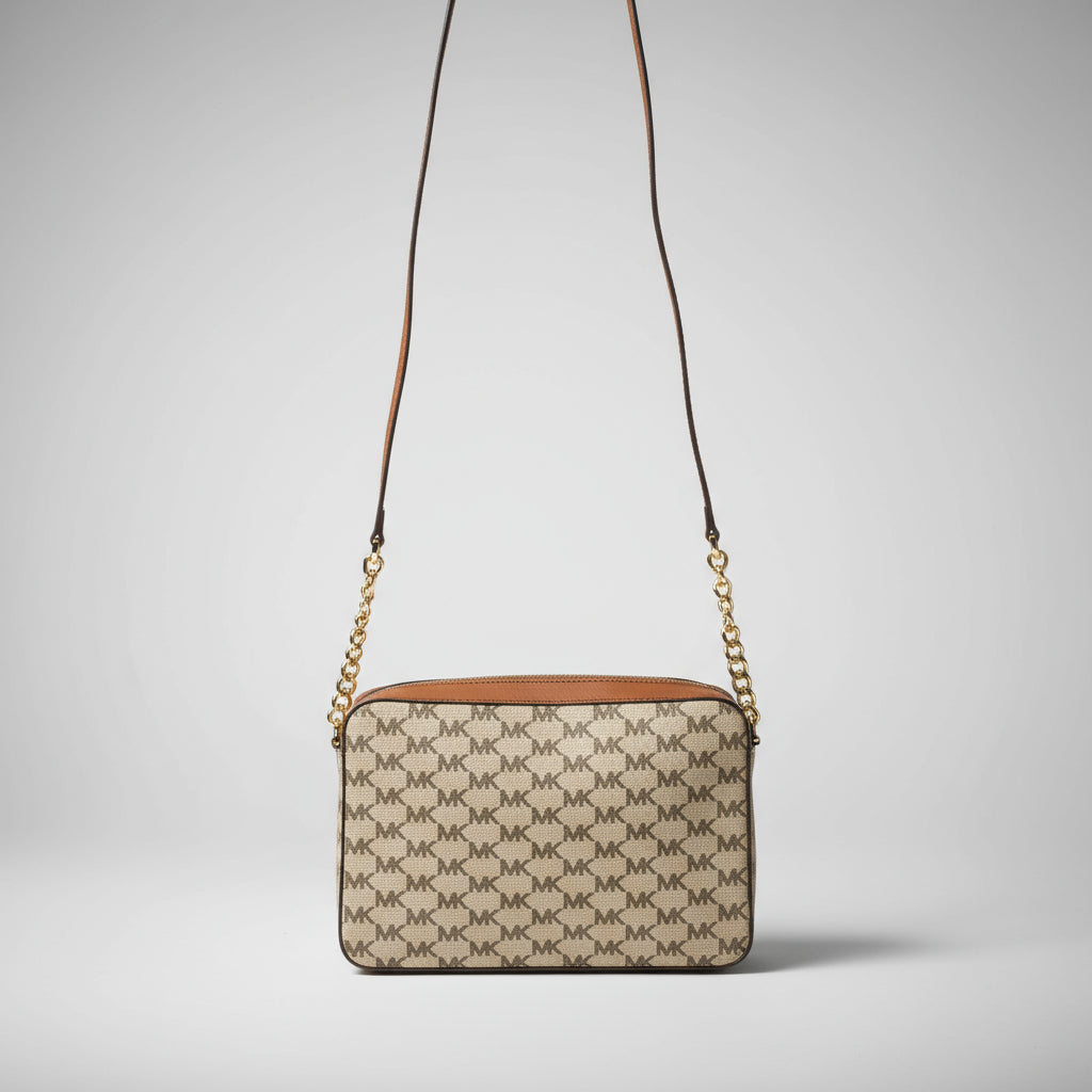 Michael Kors tan crossbody bag, NEW WITH TAGS!