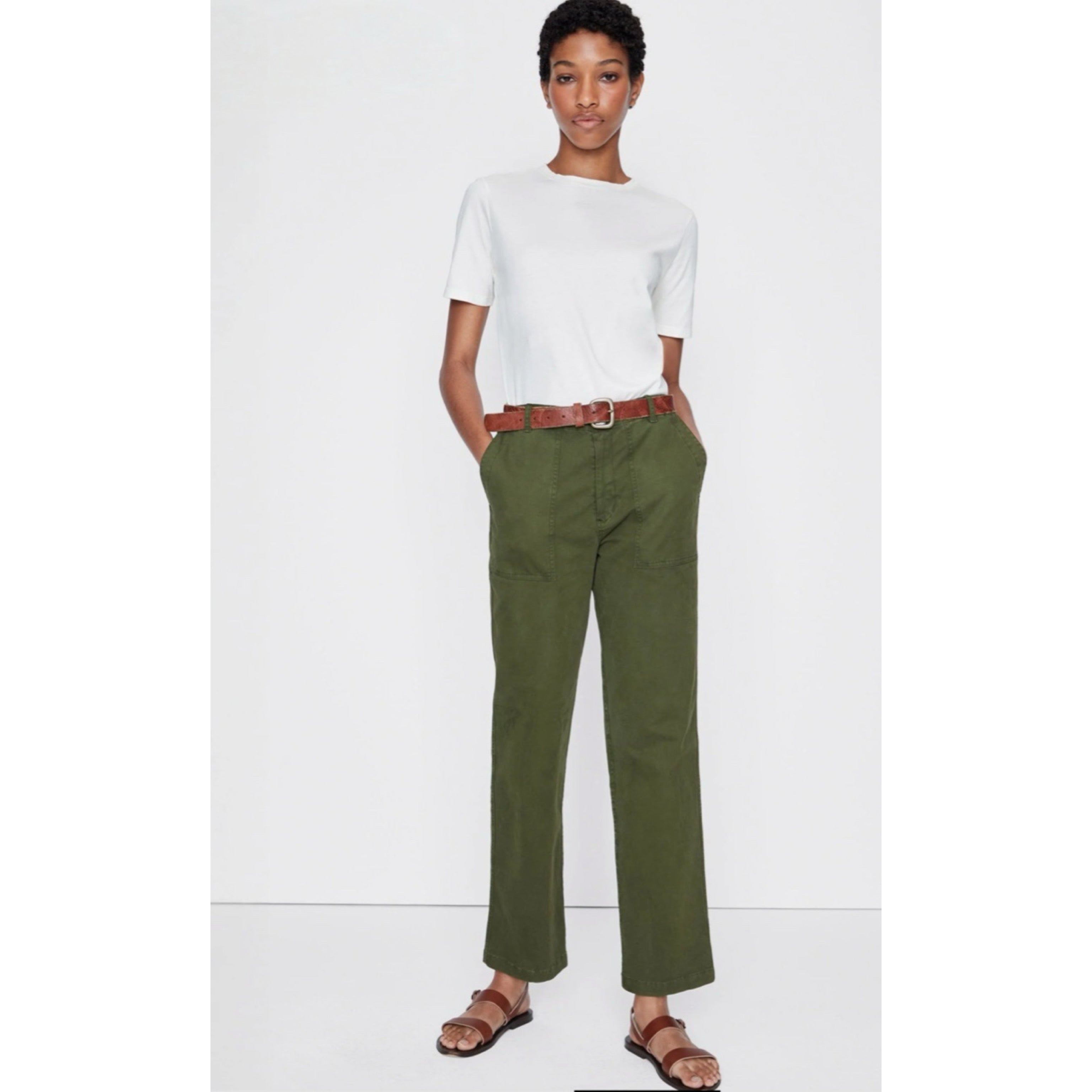 Kule olive City pant, Size 2