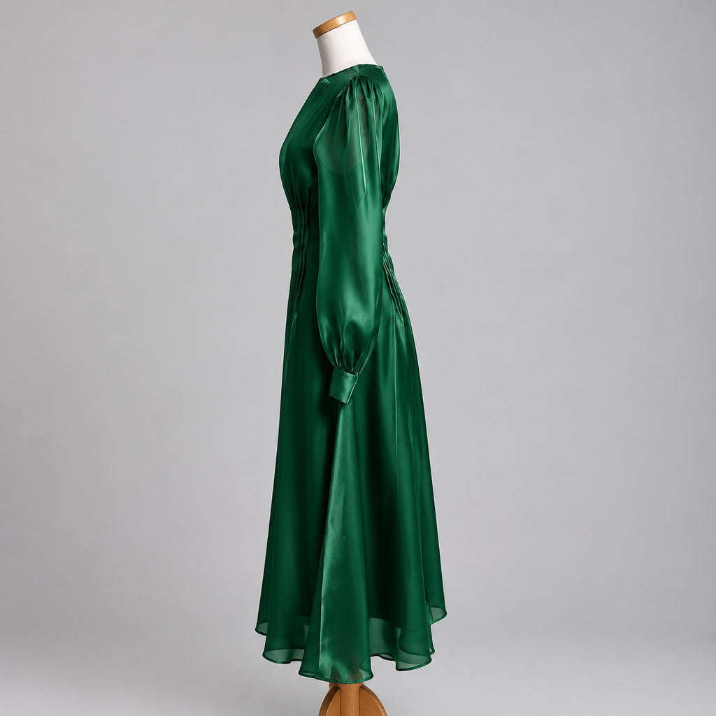 Flying Tomato green shimmer dress, size S, NEW WITH TAGS!