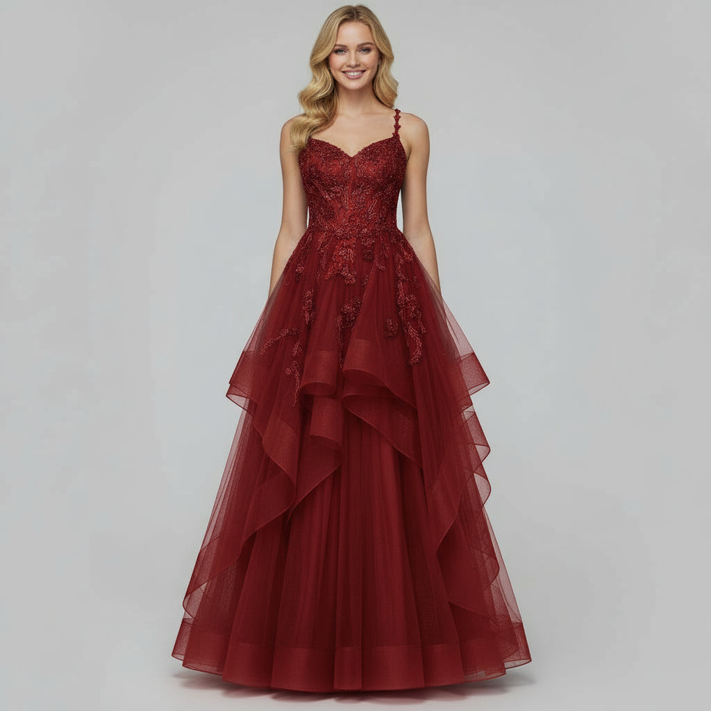 Alyce red dress, sizes 16 & 18, NEW WITH TAGS!