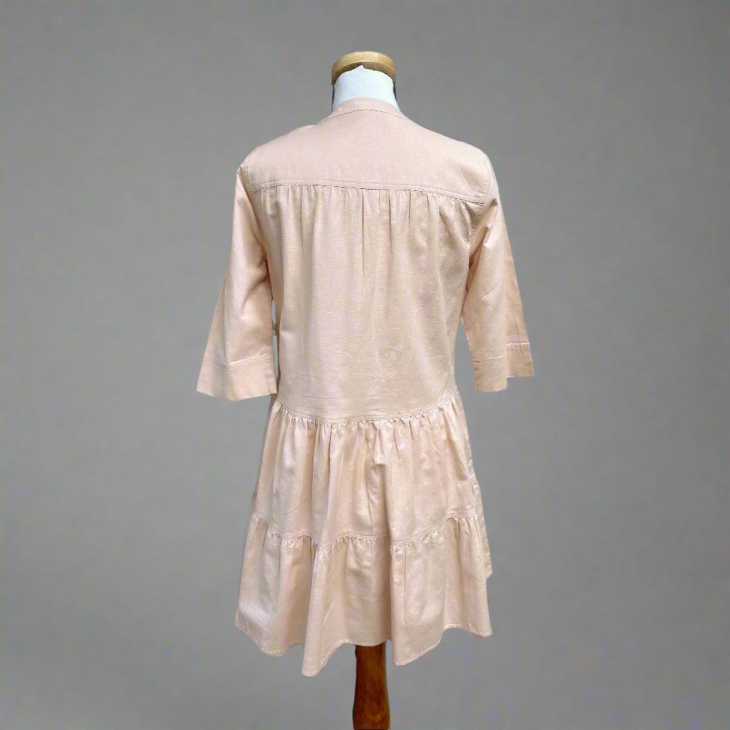 Apiece Apart blush pink Maurino dress, size XS