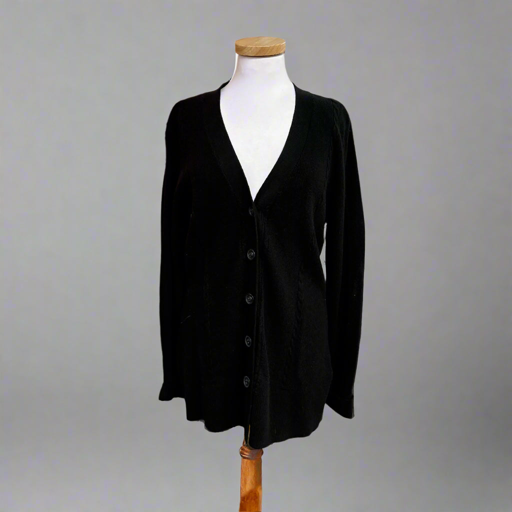 Cabi black For Sure Cardigan, size M, NEW WITH TAGS!