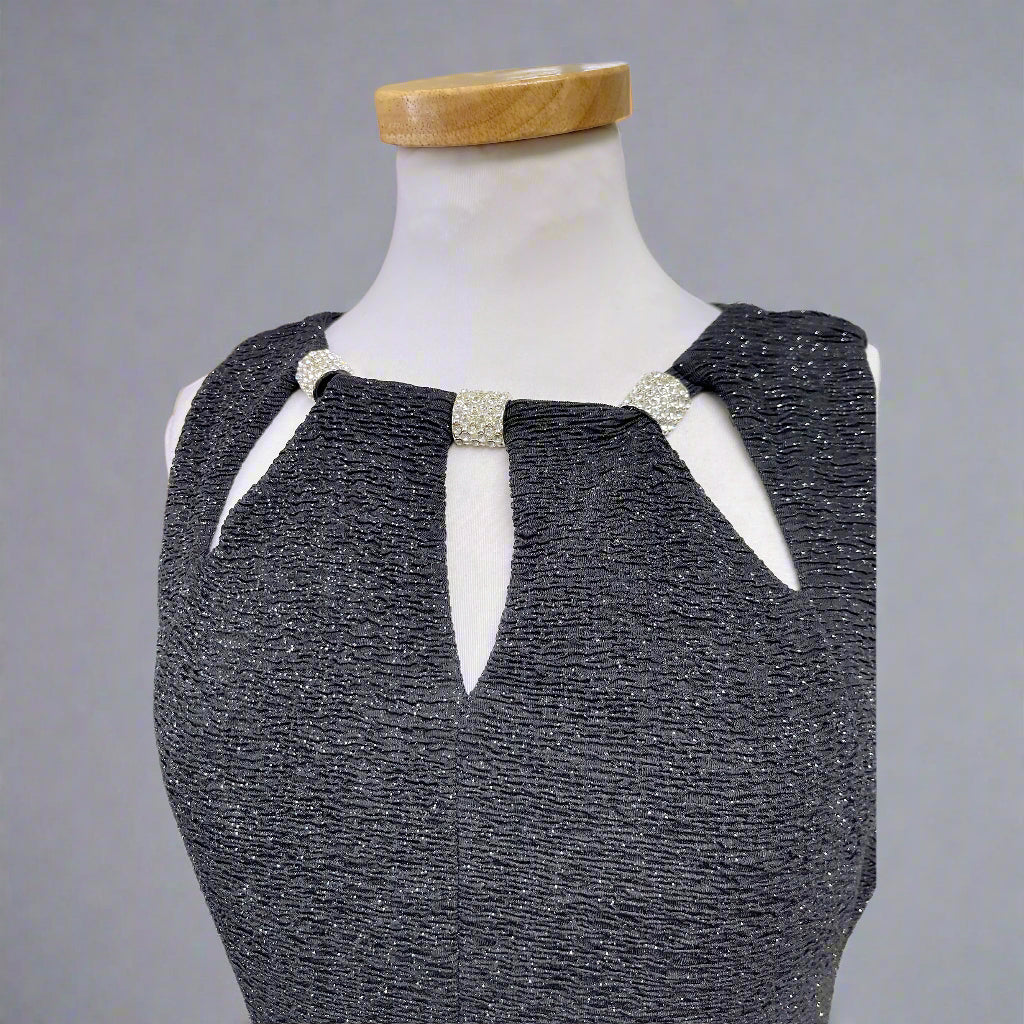 Eliza J charcoal dress, size 8