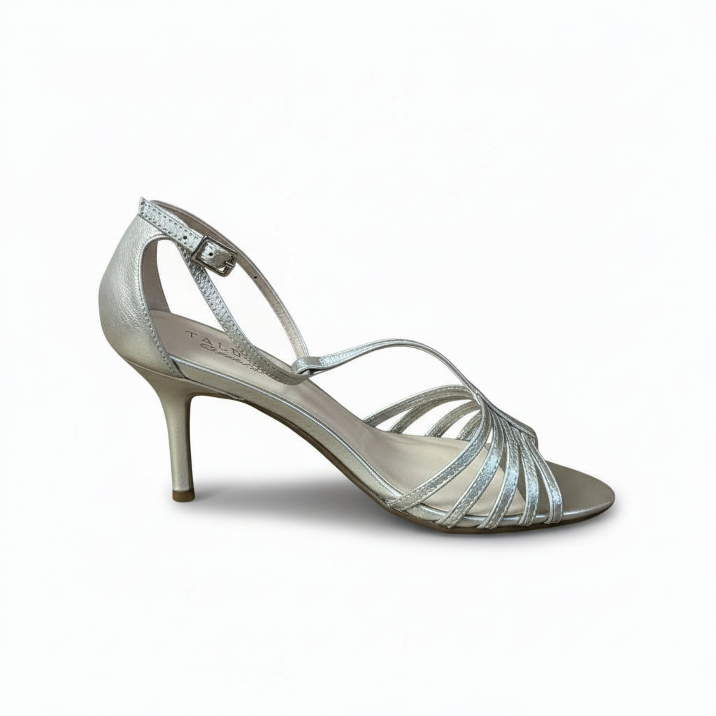 Talbots gold Gwyneth sandals, size 6, LIKE NEW!