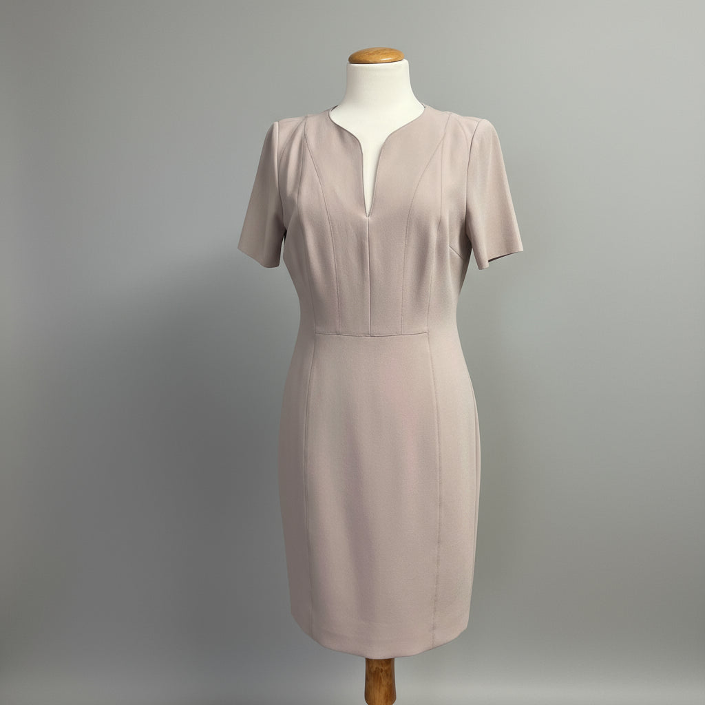 Elie Tahari khaki dress, size 6, NEW WITH TAGS!