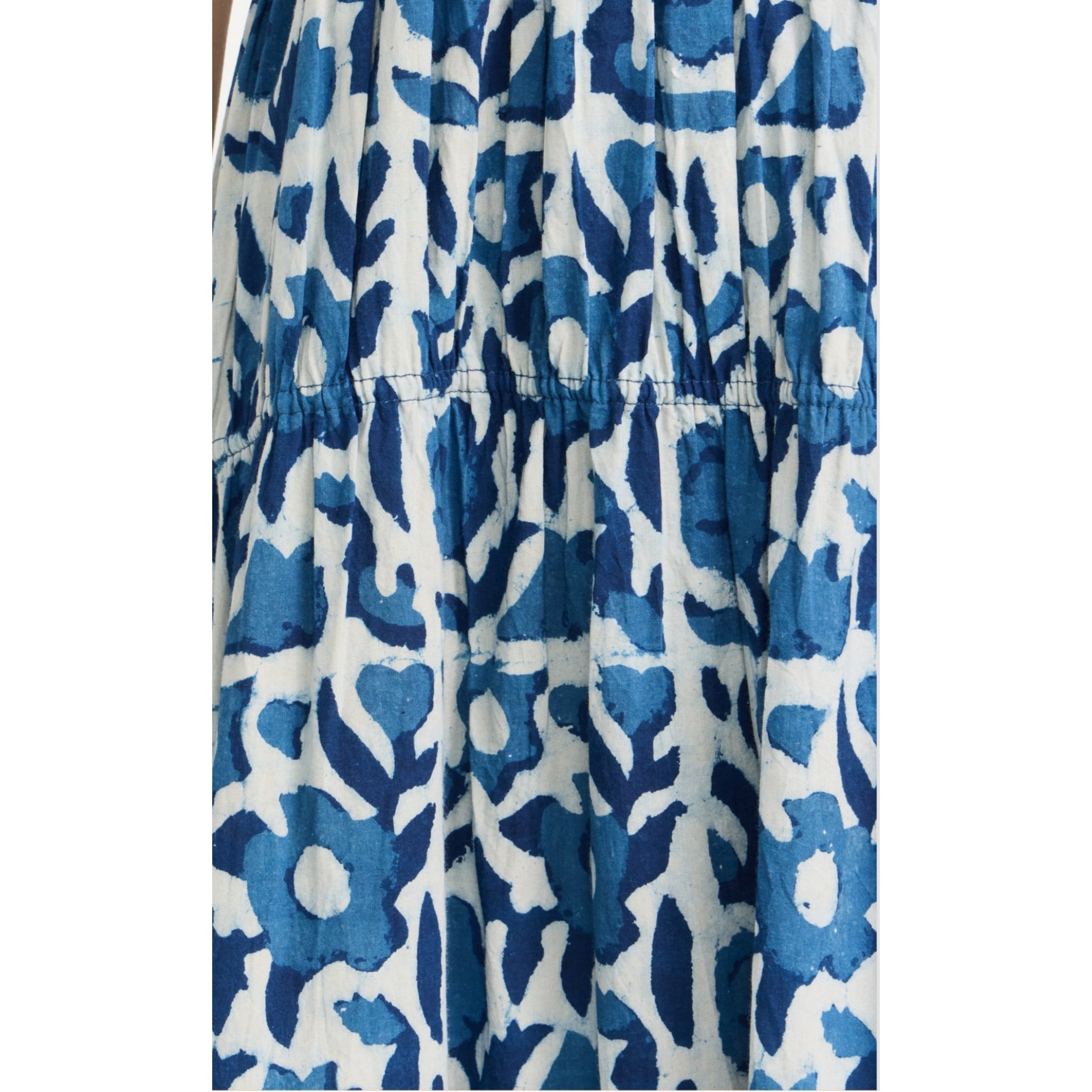 Apiece Apart blue Arte Tank dress, size XS