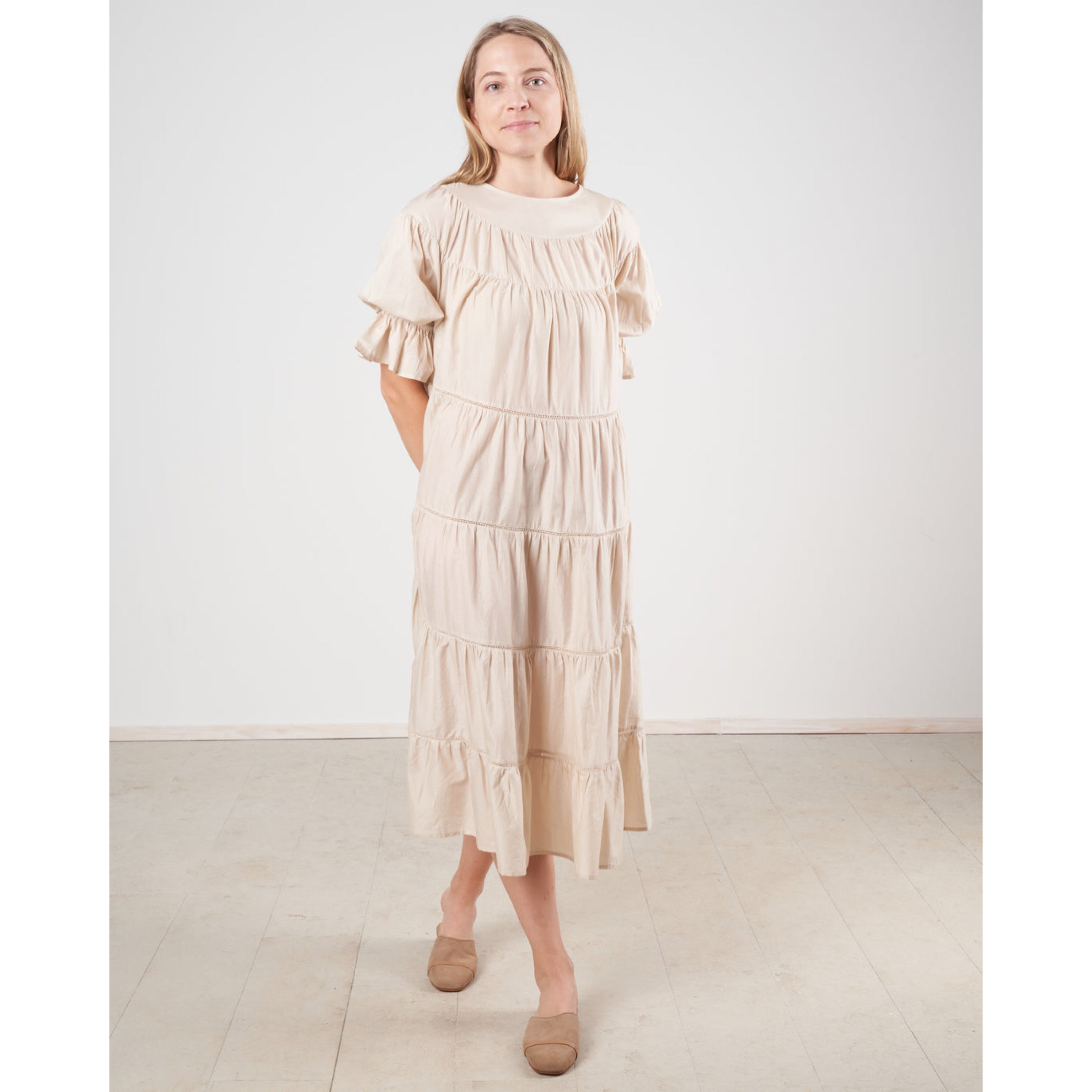 Merlette cream Paradis dress, size XS