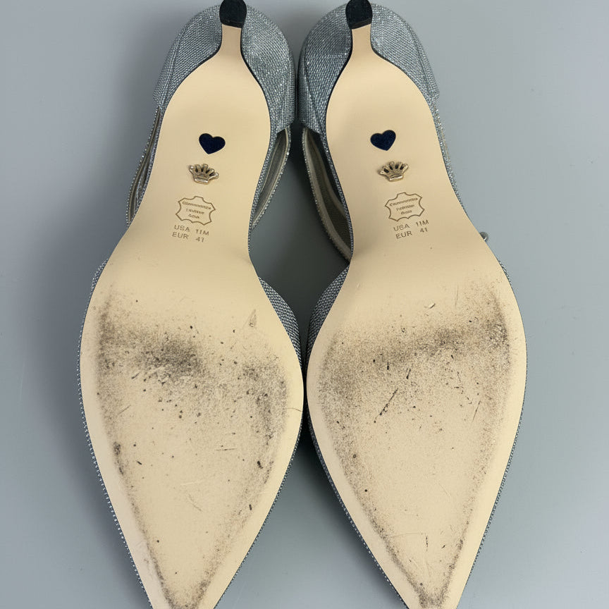 Nina metallic shoes, size 11, LIKE NEW!