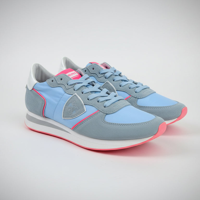 Phillipe Model light blue TRPX sneakers, size 39