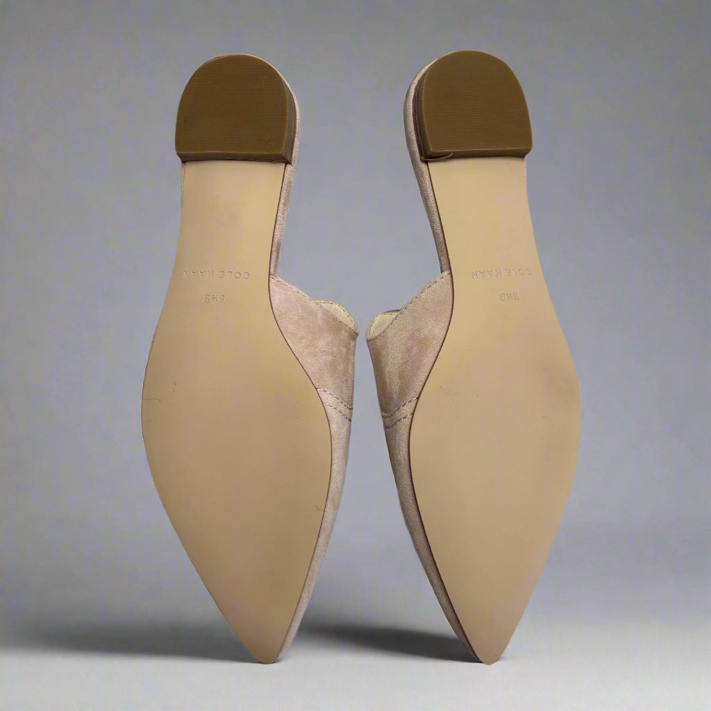 Cole Haan blush suede flats, size 8.5, BRAND NEW!