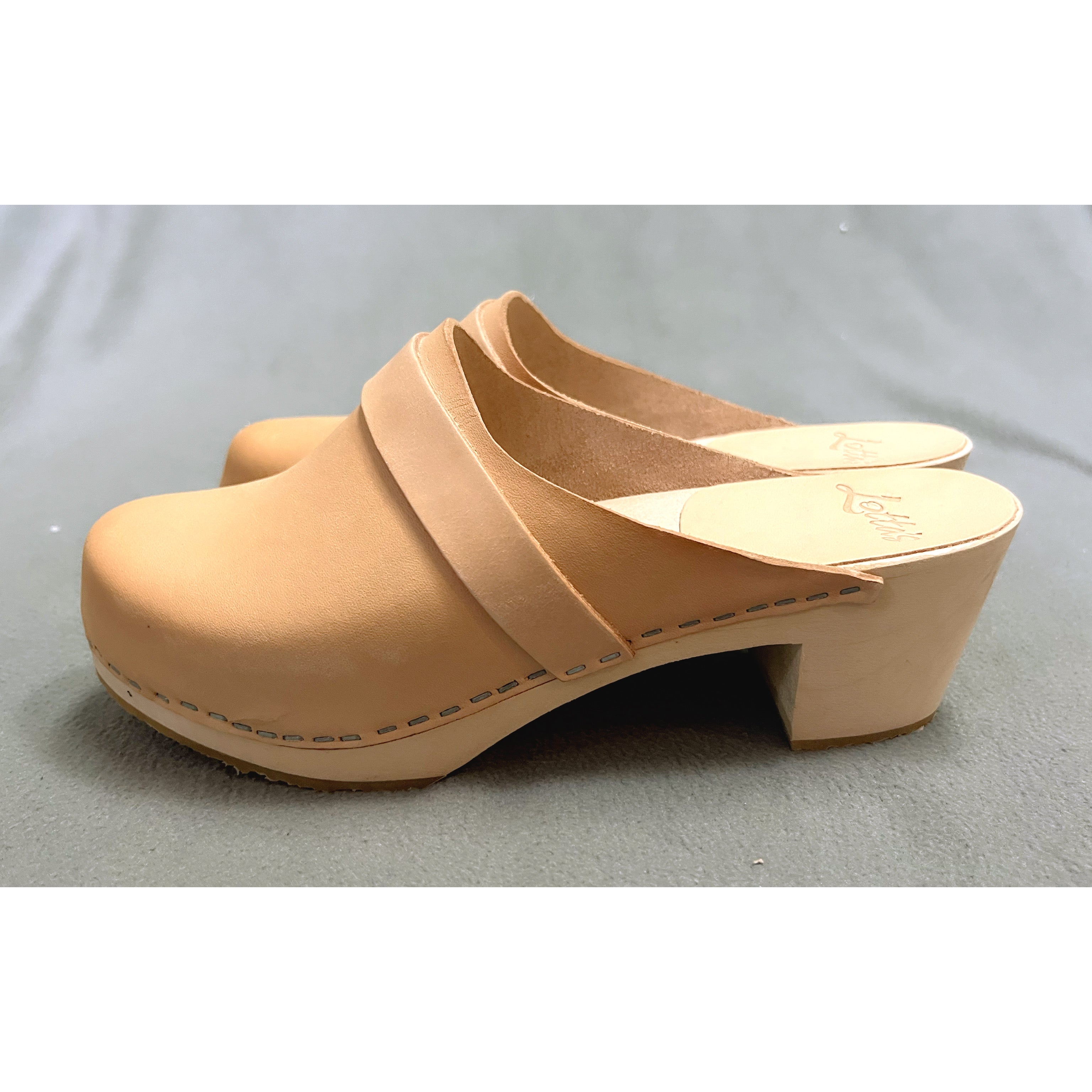 Lotta's Elsa Classic High-Heel Clogs, size 39/8.5, BRAND NEW!