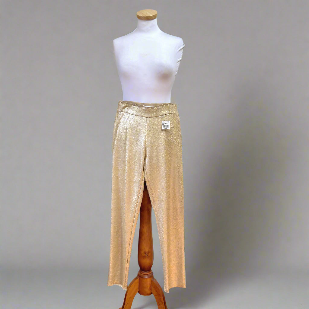 Avenue Montagne Benita gold sequin pants, NEW WITH TAGS!