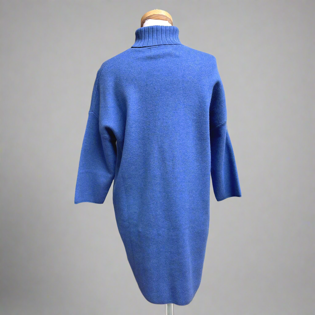 Pomander Place blue knit Vivianne dress, size XS