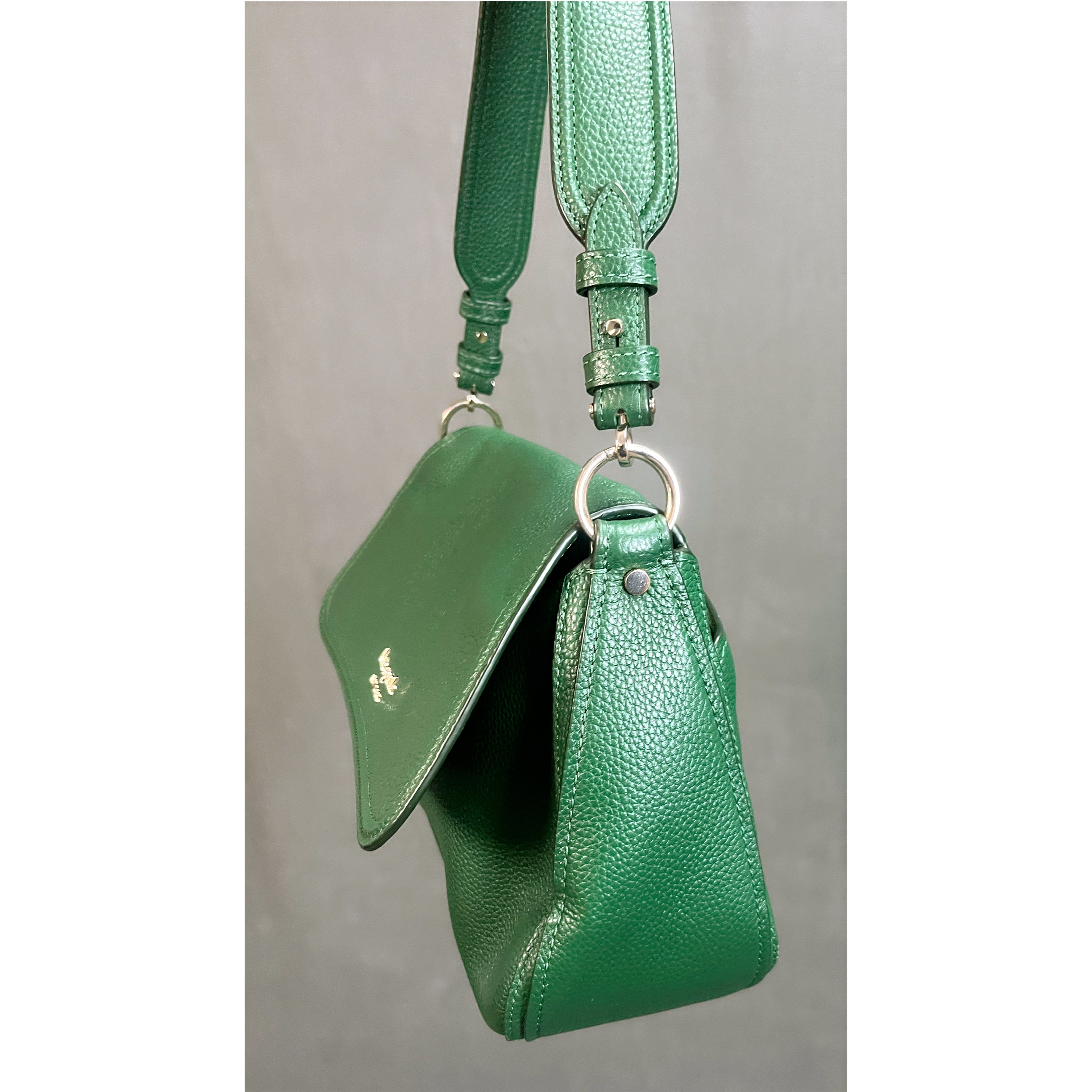 Kate Spade emerald green Hudson Medium Shoulder bag