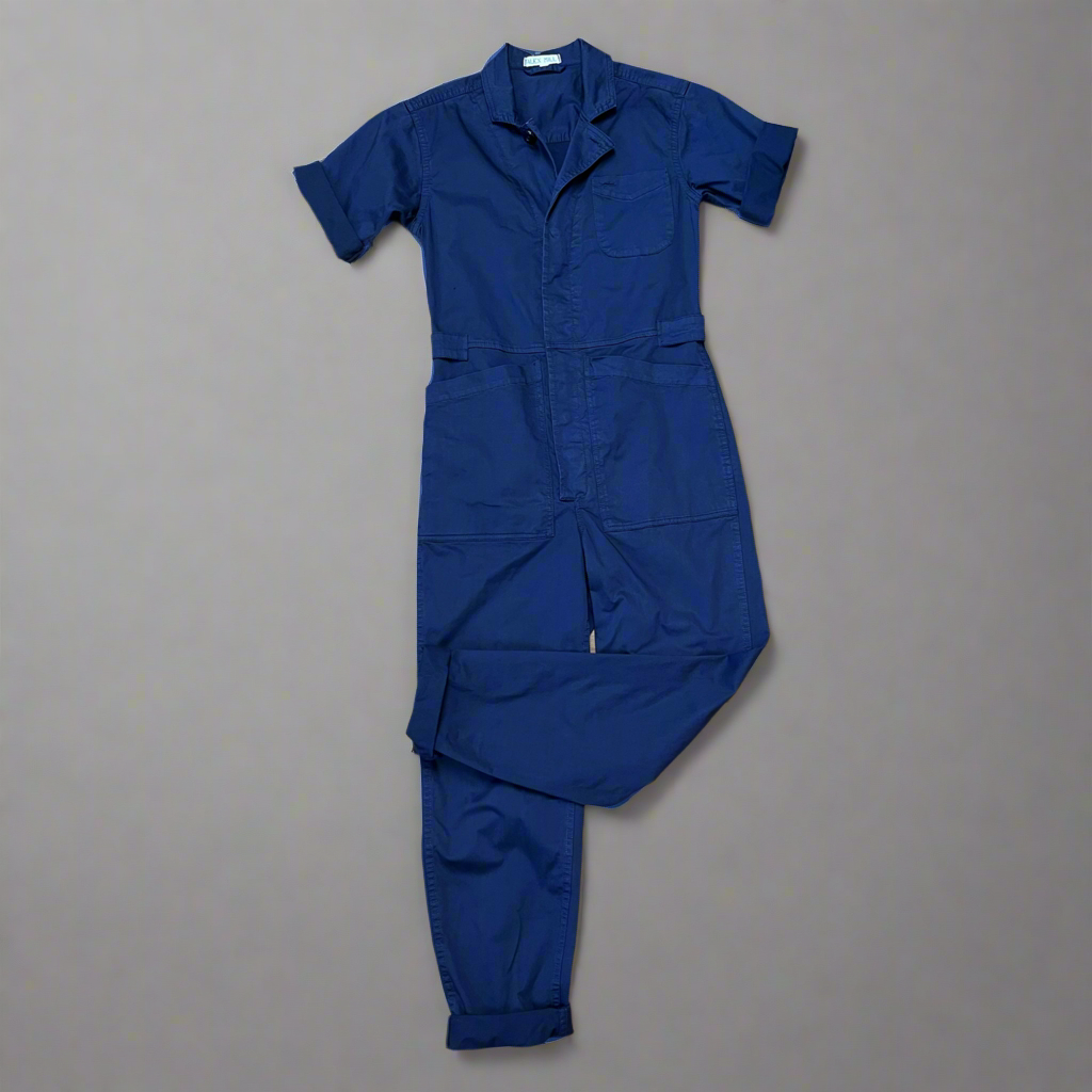 Alex Mill navy cotton jumpsuit, size XXS