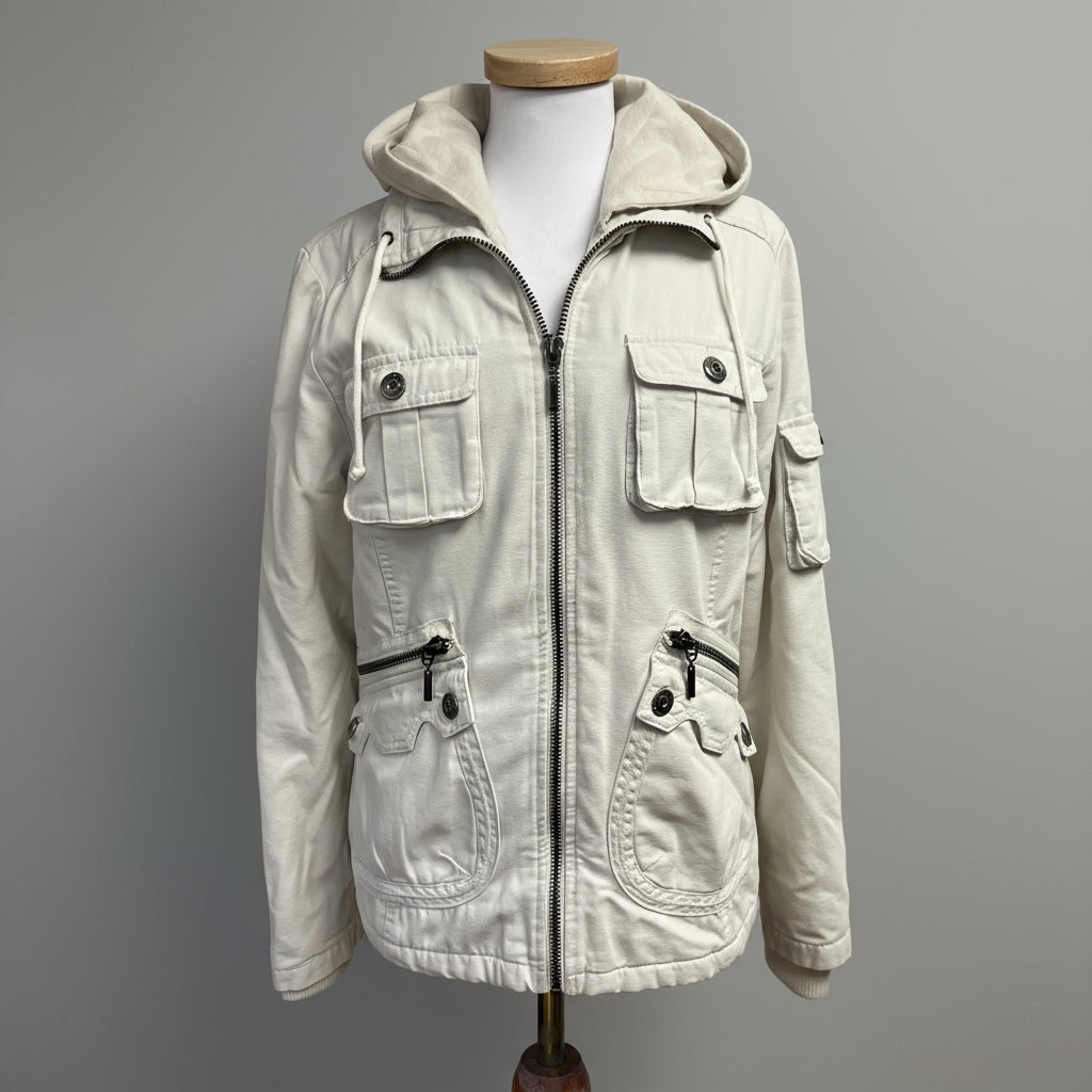 BB Dakota off white jacket, size L
