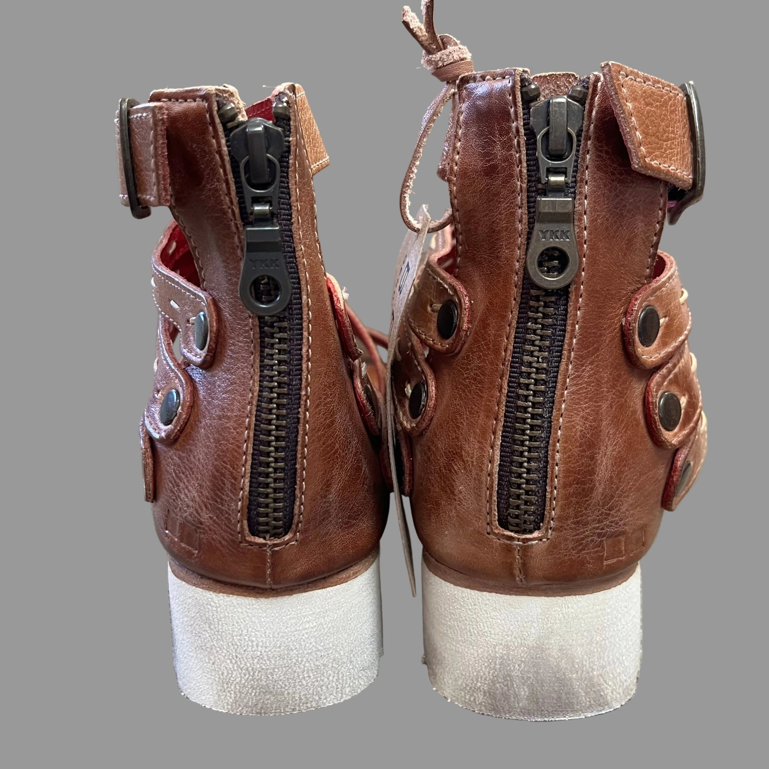 Bedstu brown leather Artemia sandals, size 8, NEW IN BOX!