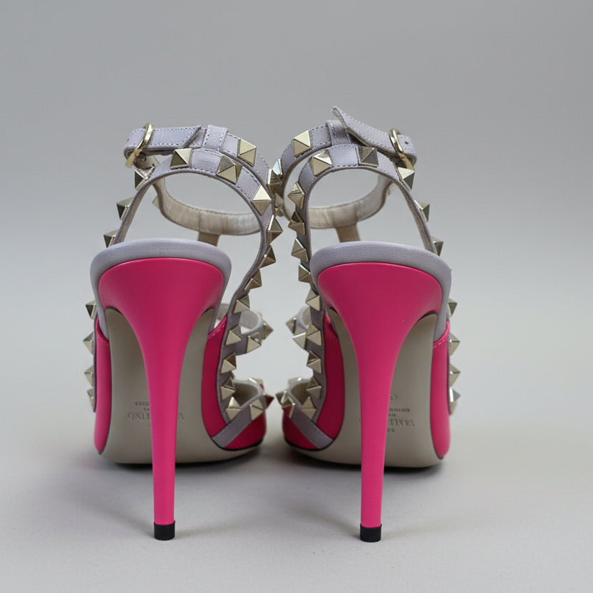 Valentino pink Rockstud shoes, size 7, NEW IN BOX!