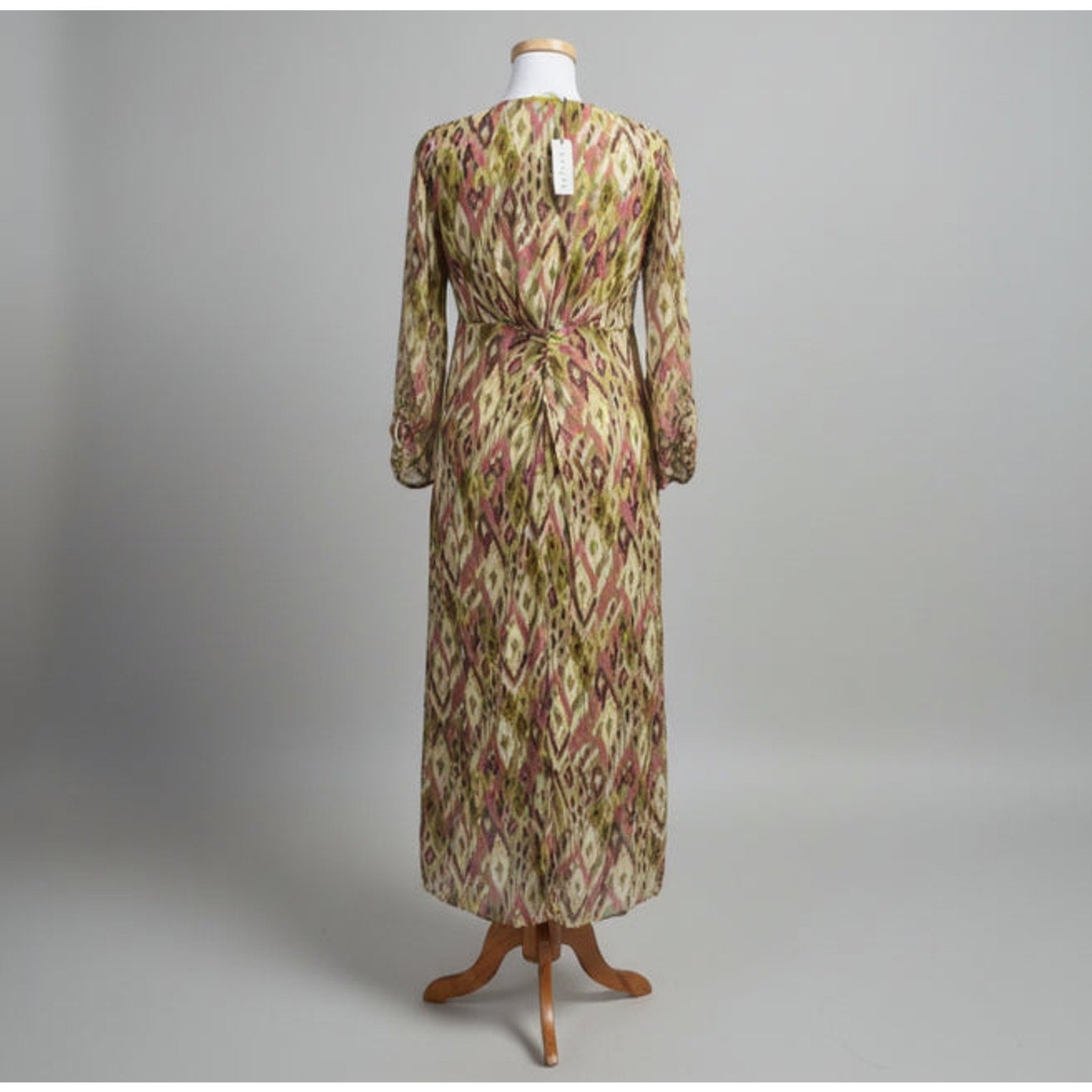 Velvet sage and mauve Cailey dress, size S, NEW WITH TAGS!