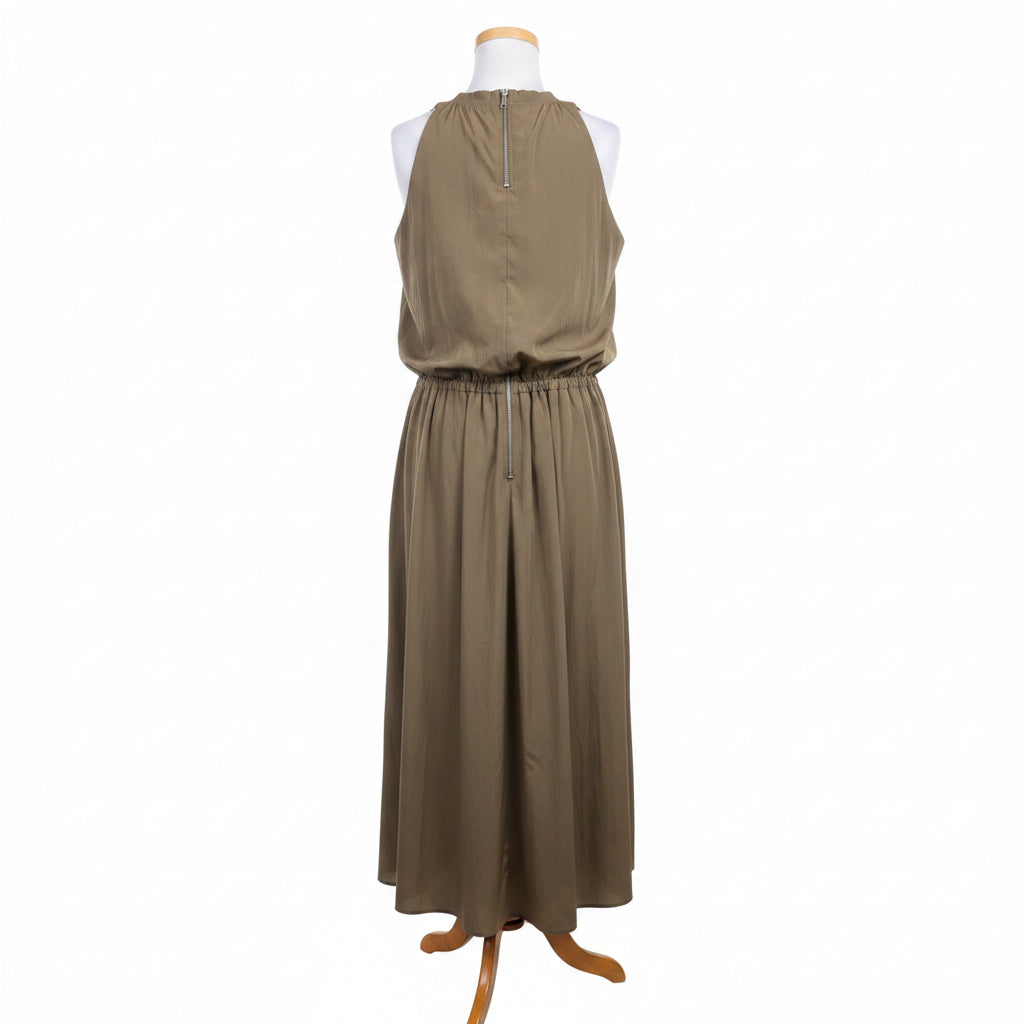Zara two-piece olive dress, size M/L