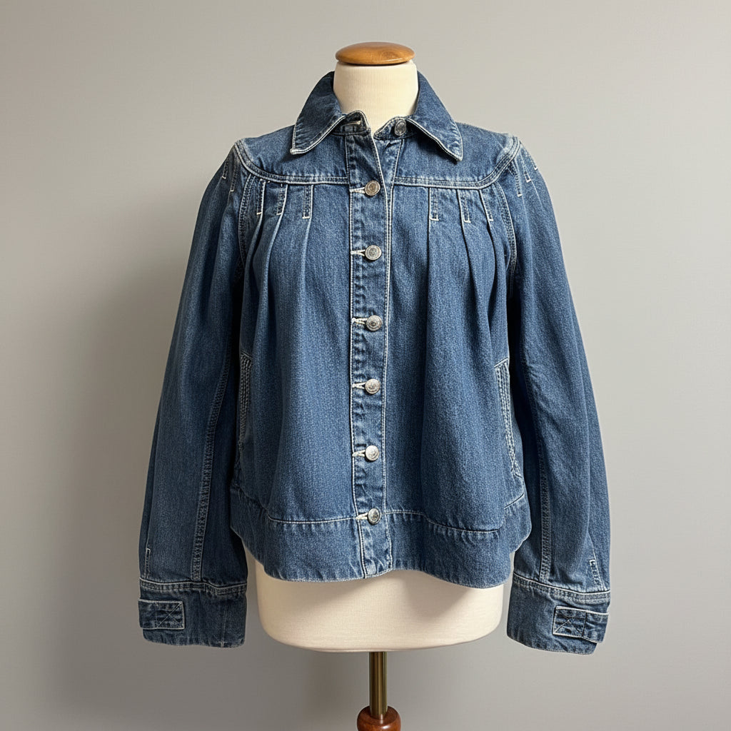 Merlette denim Easton jacket, size XXS