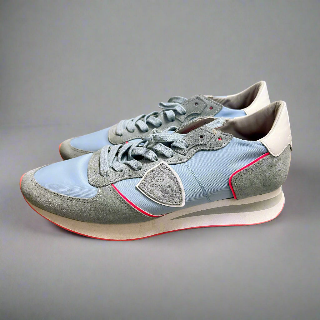 Phillipe Model light blue TRPX sneakers, size 39