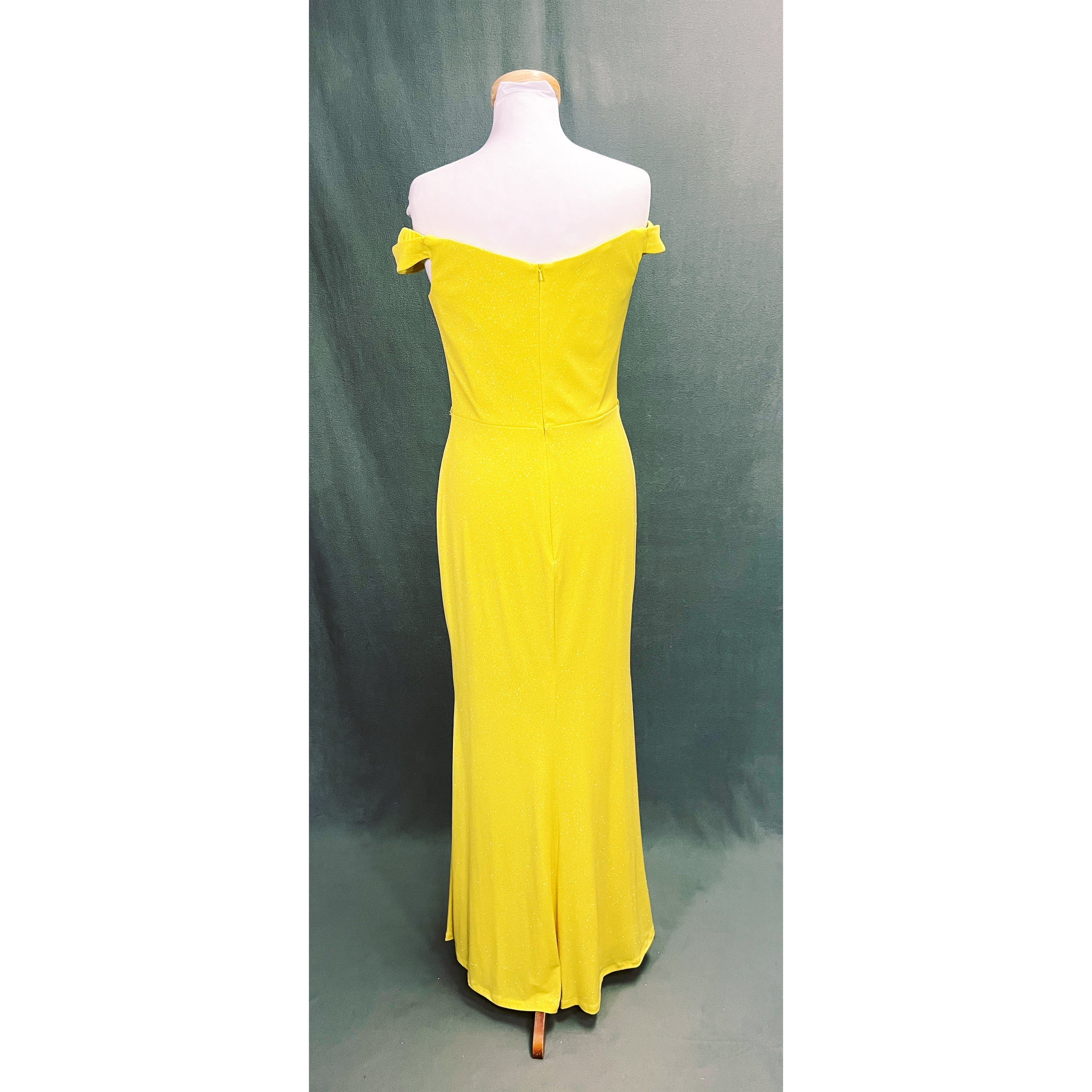 Amari yellow dress, size M