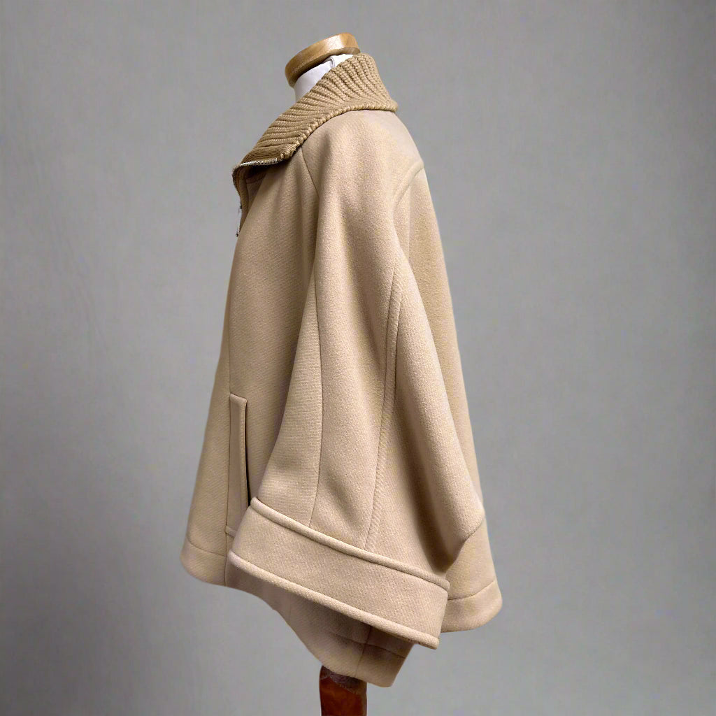 Chloe beige wool coat, size 6, LIKE NEW!