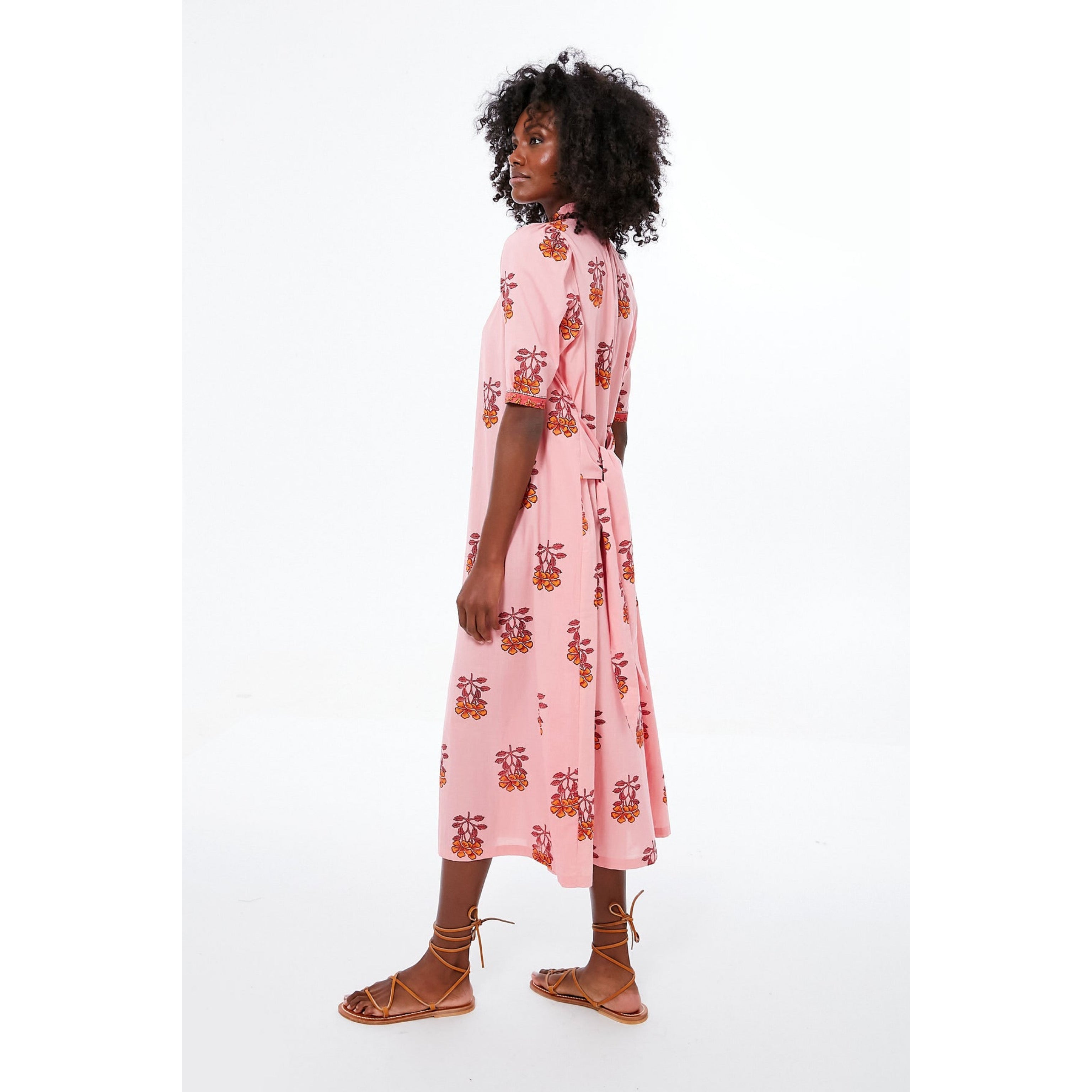 Alix of Bohemia Pink Punch Remi Peony dress, size XS