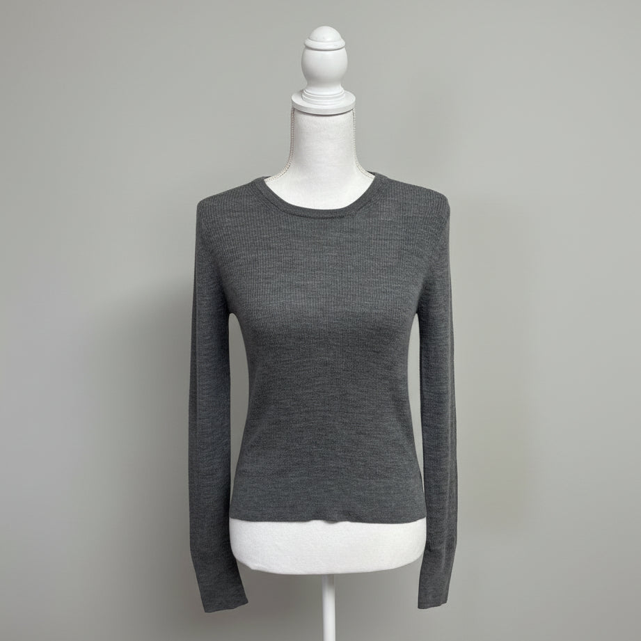 Alex Mill gray Ava sweater, size XS