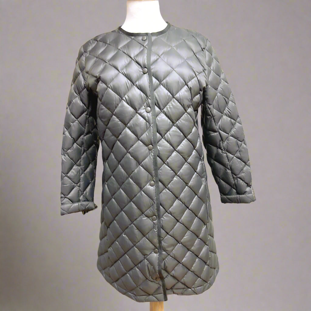 J. Jill black down puffer coat, size S/P
