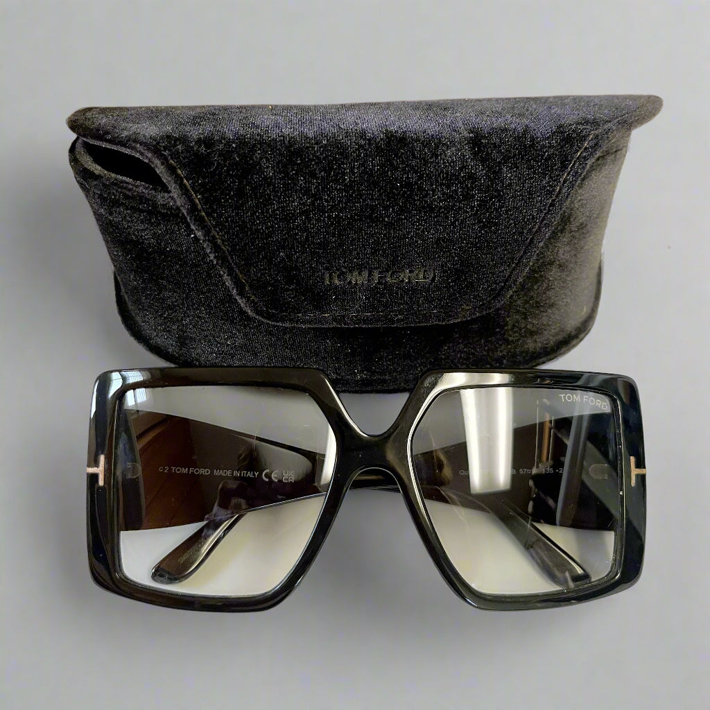 Tom Ford black Quinn sunglasses