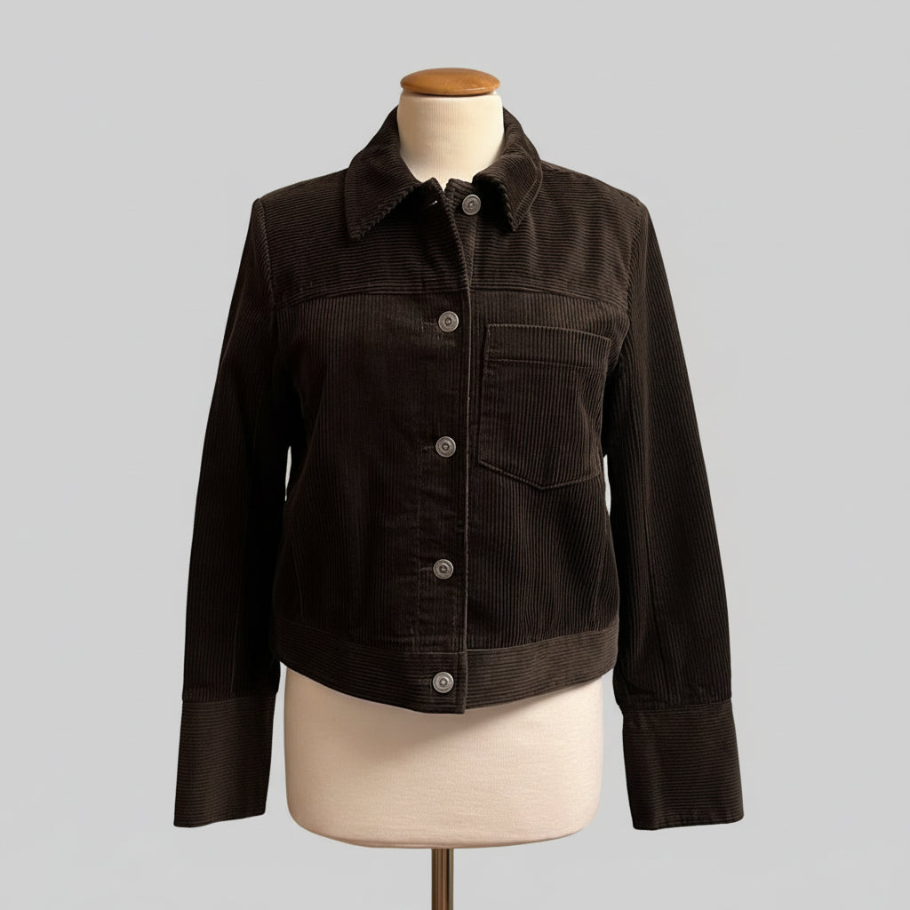 Alex Mill brown corduroy work jacket, size XXS