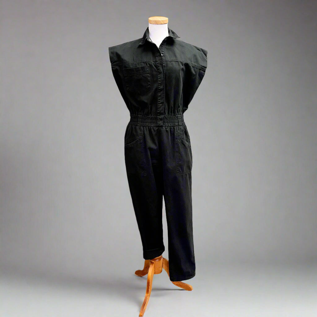 Pistola black Rosie jumpsuit, size M