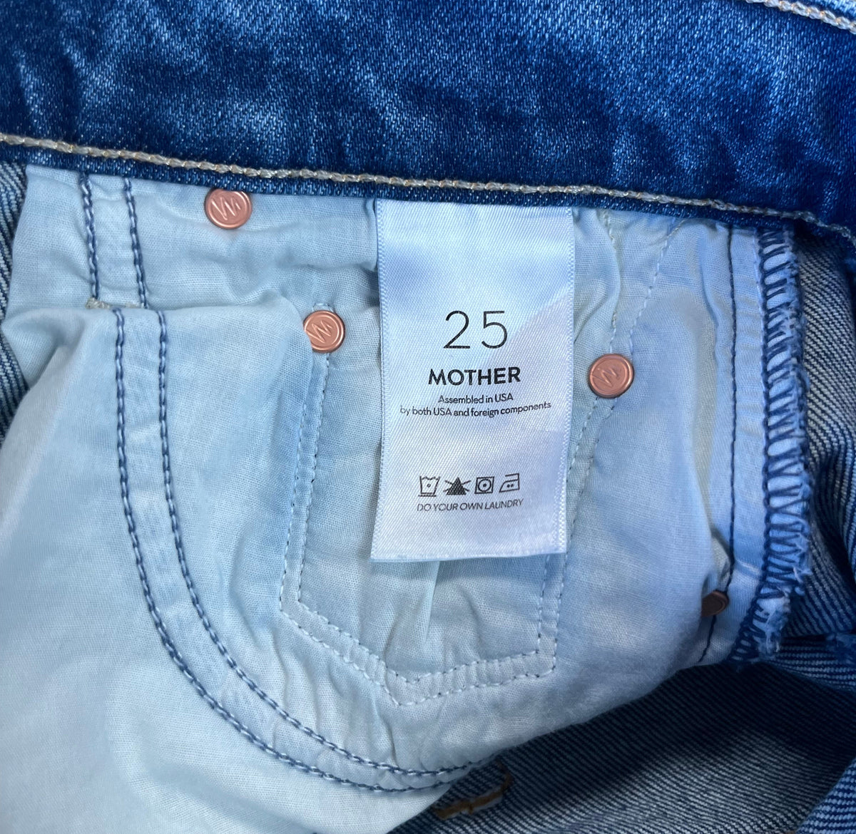 Lil' Mother Full-Pipe Flood jeans, Size 25