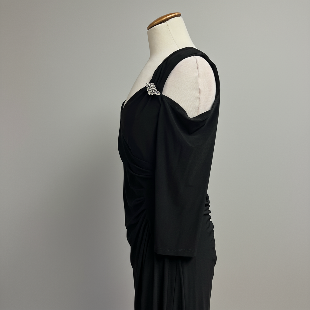 R & M Richards black dress, size 16, NEW WITH TAGS!